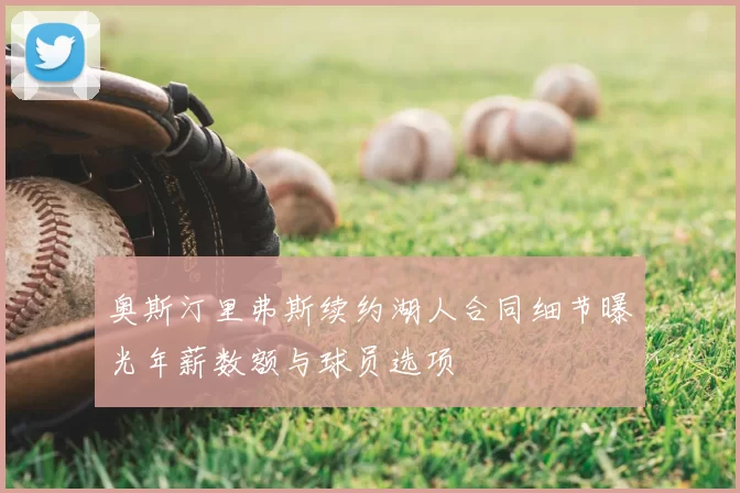 奥斯汀里弗斯续约湖人合同细节曝光年薪数额与球员选项